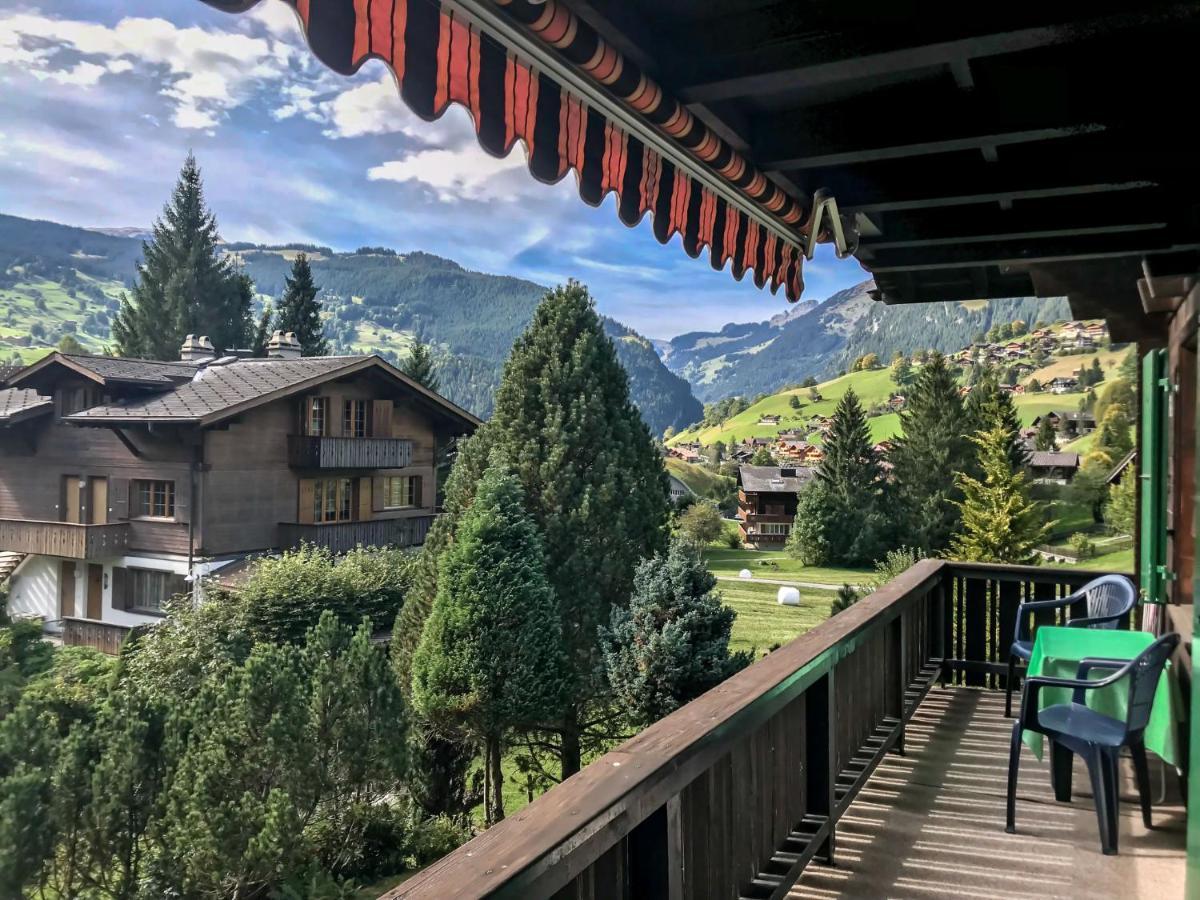 Apartment Chalet Spassvogel By Interhome 格林德瓦 外观 照片