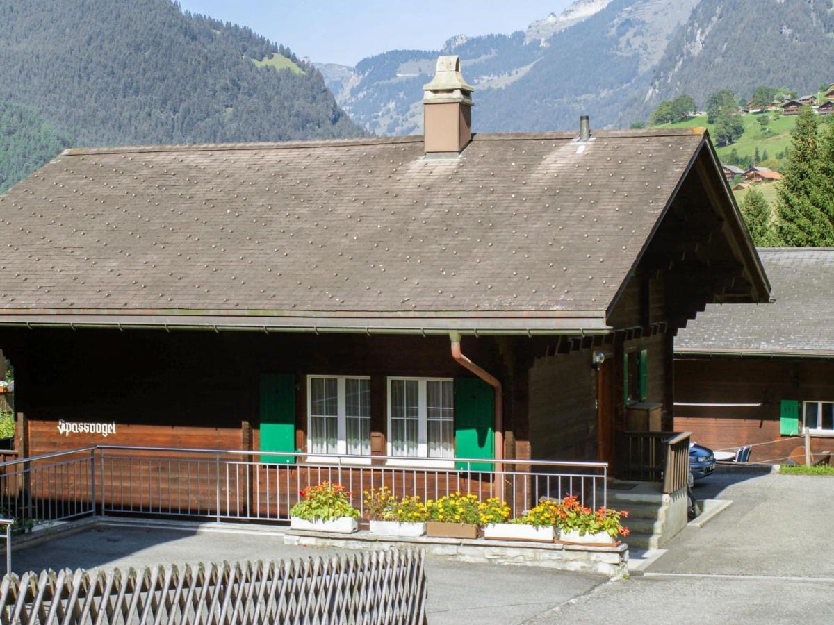 Apartment Chalet Spassvogel By Interhome 格林德瓦 外观 照片